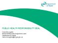 PUBLIC HEALTH RESPONSIBILITY DEAL Ciara McLoughlin Responsibility Deal Programme Lead Department of Health ciara.mcloughlin@dh.gsi.gov.uk PowerPoint PPT Presentation