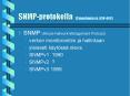 SNMP-protokolla (Tanenbaum ss. 630-643) PowerPoint PPT Presentation