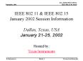 IEEE 802.11 PowerPoint PPT Presentation