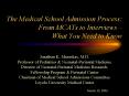 The Medical School Admission Process: From MCATs to Interviews  PowerPoint PPT Presentation