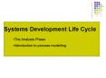 Systems Development Life Cycle PowerPoint PPT Presentation