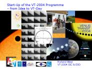 Start-Up of the VT-2004 Programme 