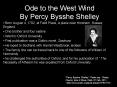 Ode to the West Wind By Percy Bysshe Shelley PowerPoint PPT Presentation
