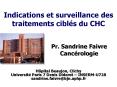 Indications et surveillance des traitements cibl PowerPoint PPT Presentation