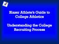 Blazer Athlete PowerPoint PPT Presentation