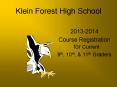 Klein Forest High School PowerPoint PPT Presentation