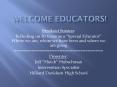 Welcome Educators! PowerPoint PPT Presentation