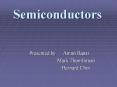 Semiconductors PowerPoint PPT Presentation