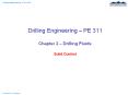 Drilling Engineering  PowerPoint PPT Presentation