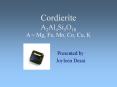 Cordierite A2Al4Si5O18 A = Mg, Fe, Mn, Co, Cu, K PowerPoint PPT Presentation