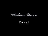 Modern Dance