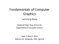 Fundamentals of Computer Graphics PowerPoint PPT Presentation
