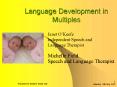Language Development in Multiples PowerPoint PPT Presentation