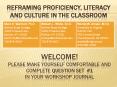 Reframing proficiency, literacy and culture in the classroom PowerPoint PPT Presentation