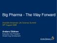 Big Pharma - The Way Forward PowerPoint PPT Presentation