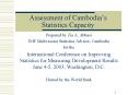 Assessment of Cambodia PowerPoint PPT Presentation
