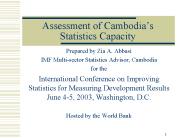 Assessment of Cambodia