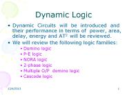 Dynamic Logic