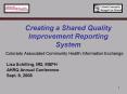 Colorado Associated Community Health Information Exchange PowerPoint PPT Presentation