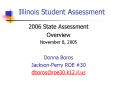 Illinois Student Assessment PowerPoint PPT Presentation