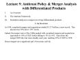 Lecture 9: Antitrust Policy PowerPoint PPT Presentation