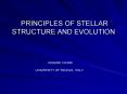 PRINCIPLES OF STELLAR STRUCTURE AND EVOLUTION PowerPoint PPT Presentation