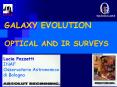 GALAXY EVOLUTION  OPTICAL AND IR SURVEYS PowerPoint PPT Presentation