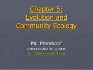 Chapter%205:%20Evolution%20and%20Community%20Ecology