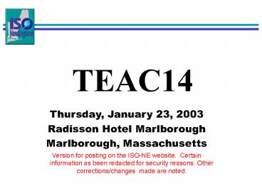 TEAC14