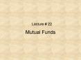 Mutual Funds PowerPoint PPT Presentation