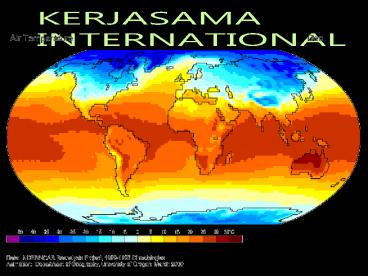 KERJASAMA INTERNATIONAL