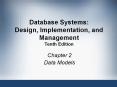 Database Systems: Design, Implementation, and Management Tenth Edition PowerPoint PPT Presentation