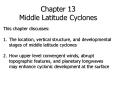 Middle Latitude Cyclones PowerPoint PPT Presentation