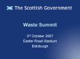 Waste Summit PowerPoint PPT Presentation