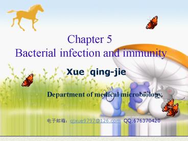 Chapter 5 Bacterial infection and immunity