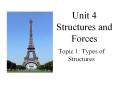 Unit 4 Structures and Forces PowerPoint PPT Presentation