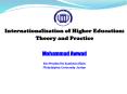 Internationalization of Higher Education: PowerPoint PPT Presentation