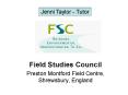 Field Studies Council PowerPoint PPT Presentation