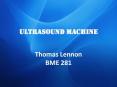 Ultrasound Machine PowerPoint PPT Presentation