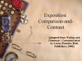 Exposition: Comparison-and-Contrast PowerPoint PPT Presentation