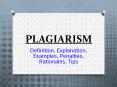 PLAGIARISM PowerPoint PPT Presentation