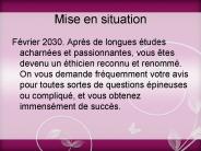 Mise en situation