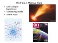 The Fate of Massive Stars PowerPoint PPT Presentation