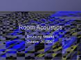 Room Acoustics PowerPoint PPT Presentation