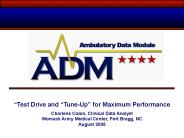 ADM MEPRS 2005