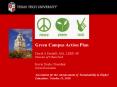 peace green tech Green Campus Action Plan PowerPoint PPT Presentation