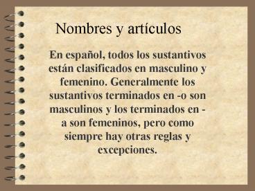 Nombres y art