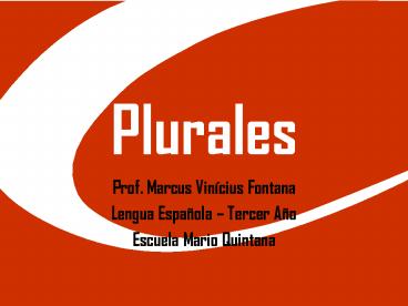 Plurales