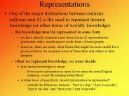 Representations
