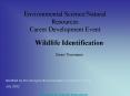 Environmental Science/Natural Resources Career Development Event PowerPoint PPT Presentation